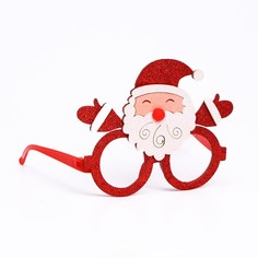 Карнавальные очки «Дед Мороз» No Brand