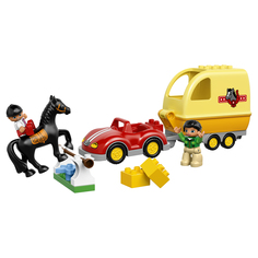 Конструктор LEGO DUPLO Town Трейлер для лошадок (10807)