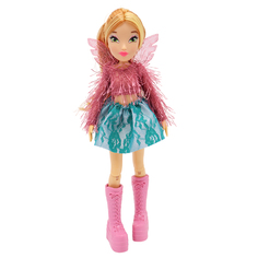 Кукла шарнирная Winx Club Модная Флора с крыльями, 24 см, IW01242102
