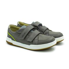 Кроссовки Clarks Fawn Solo K 26162499 цв. серый р. 33
