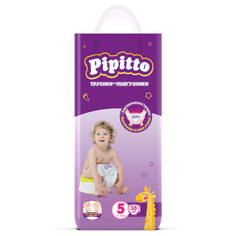 Подгузники-трусики Pipitto 11-22 кг, 5р, 38шт
