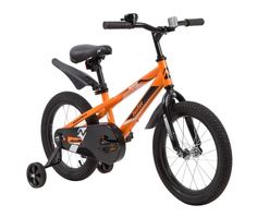 Велосипед детский двухколесный Novatrack JUSTER 16”, оранжевый