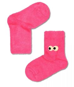 Детские носки Kids Eye See You Sock с глазками Happy socks розовый 7-9Y