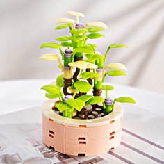 Конструктор интерьерный 3Д JAKI Plante Цветок в горшке, 54 дет - JK2710-3