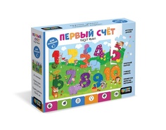 Пазл деткский Origami Baby Games, 24 элемента, Считаем до десяти, в коробке, 19х15х4 см