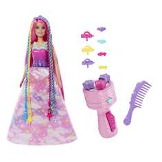 Кукла Barbie Dreamtopia Фантастические волосы HNJ06