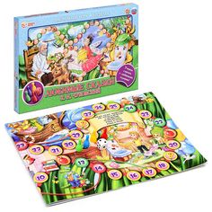 Настольная игра-ходилка Умка "Любимые сказки, К. И. Чуковский", 4 фишки, кубик