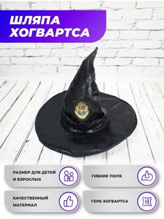 Детские карнавальные аксессуары Шляпа Гарри Поттер Мантия Shop