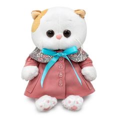 Мягкая игрушка BUDI BASA "Кошечка Ли-Ли", Baby, в летнем пальто, 20 см (LB-123)