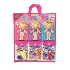 Игровой набор на магнитах Teeny Tiny Модельер 54 дет