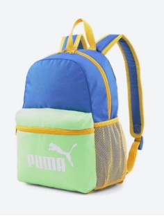Рюкзак детский PUMA Phase Small Backpack сине-зеленый