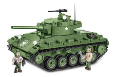 Конструктор Cobi Американский легкий танк M24 Chaffee 590дет. COBI-2543