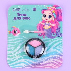 Тени для девочки Выбражулька Сказочная русалочка, 3 цвета