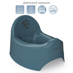 Горшок детский Amarobaby Elect, бирюзовый, AB221101El/18