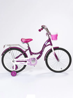 Велосипед детский ZIGZAG GIRL, фиолетовый на рост 115-140 см