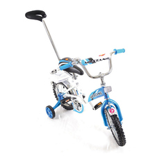 Велосипед детский Mustang 12 белый, синий, 3+