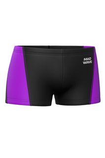 Плавки детские Mad Wave Splash junior anti-chlor, черный, 134