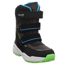 Полусапожки Superfit для мальчиков, чёрные, размер 31, 1-009171-0000