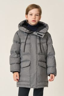 Пуховик детский BAON BK5023516, GREY MELANGE, 152