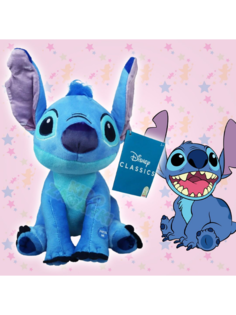 Игрушка мягкая Disney Sambro Стич, звук, 25 см