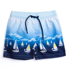 Шорты купальные PlayToday 197112, белый, 86