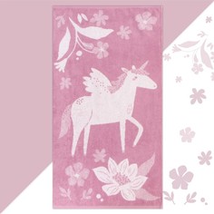 Полотенце детское Этель махровое Волшебный лес, хлопок, 70х130 см