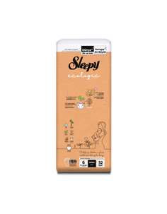 Детские подгузники-трусики Sleepy ECOLOGIC TRAINING PANTS 2X JUMBO №6 15-25 кг