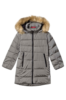 Куртка утепленная Reima 5100108A для девочек, цвет серый р.104