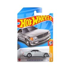 Машинка Hot Wheels легковая машина HKK85 металлическая 89 Mercedes-Benz 560 SEC AMG