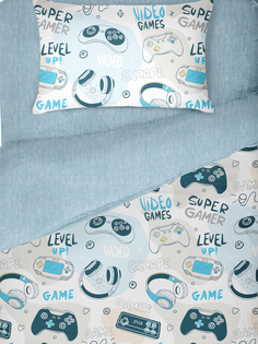 Постельное белье Minki для детей 1,5 спальное из перкаля наволочка 50х70 Левел 5000051