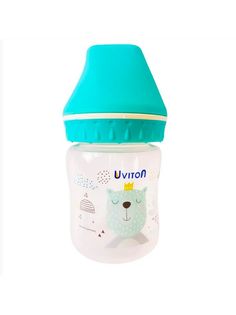 Детская бутылочка Uviton Бутылочка для кормления бирюзовый; голубой