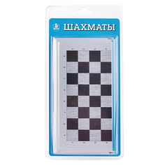 Игра настольная Шахматы в пласткоробке (мал, сер) блистер Десятое королевство