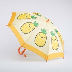 Зонт детский Котофей 03807124-40 желтый