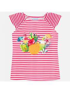 Футболка детская MAYORAL 3.028/24, розовый, 110