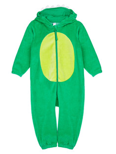 Кигуруми детский трикотажный для мальчиков PlayToday, зеленый, 92