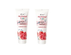 Зубная паста детская гелевая витэкс fruto dent kids ледяной арбуз 65 г 2 шт Vitex