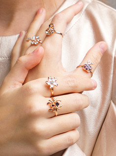 Набор колец 5 шт., цветной, один размер Play Today