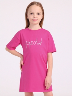 Платье детское Апрель 1ДПК4283001, ярко-розовый, 104