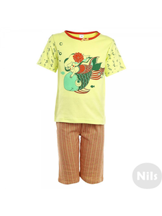 Пижама детская Модамини D14-650, салатовый, 98