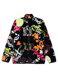 Куртка трикотажная для девочек PlayToday, цветной, 140