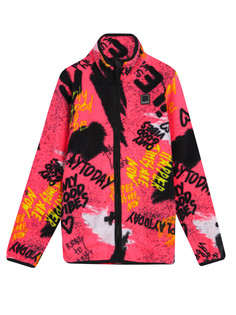 Куртка трикотажная для девочек PlayToday, цветной, 152