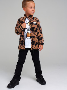 Куртка трикотажная для девочек PlayToday, цветной, 98