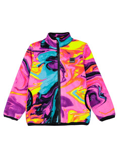 Куртка трикотажная для девочек PlayToday, цветной, 116