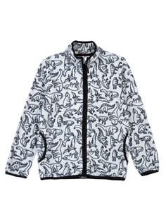 Куртка трикотажная для мальчиков PlayToday, серый, 152