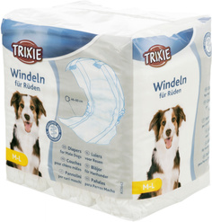 Подгузники для кобелей Trixie M-L 46-60см 12 шт Pufies