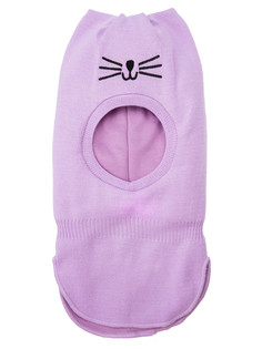 Шапка трикотажная для девочек PlayToday, сиреневый, 50