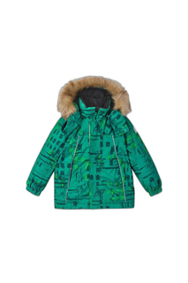 Куртка утепленная Reima 5100041A для мальчиков, цвет зеленый р.122
