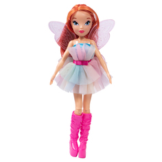 Шарнирная кукла Winx Club Mix&Make Блум с набором для создания крыльев, 24 см, IW012621