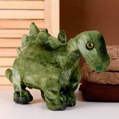 Мягкая музыкальная игрушка «Динозаврик», 43 см, цвет зелёный No Brand