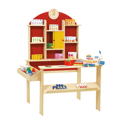 Детский магазин Roba игровой набор: супермаркет с игрушечными продуктами и кассой